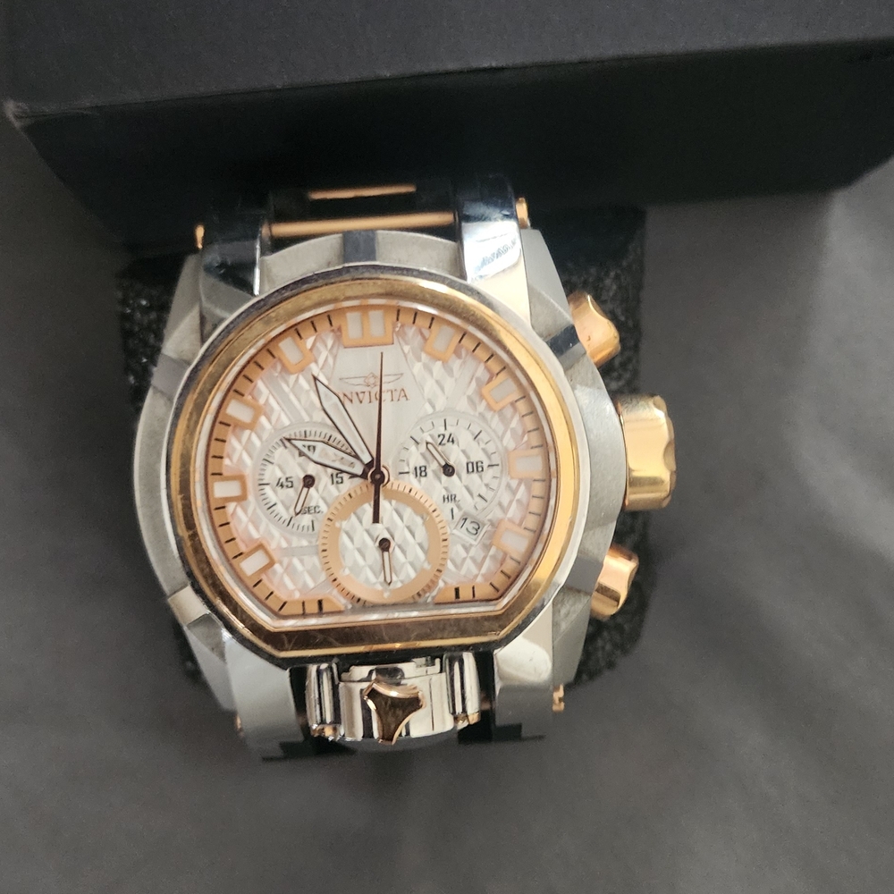 Invicta Two-Tone Gold and Silver Men's Watch